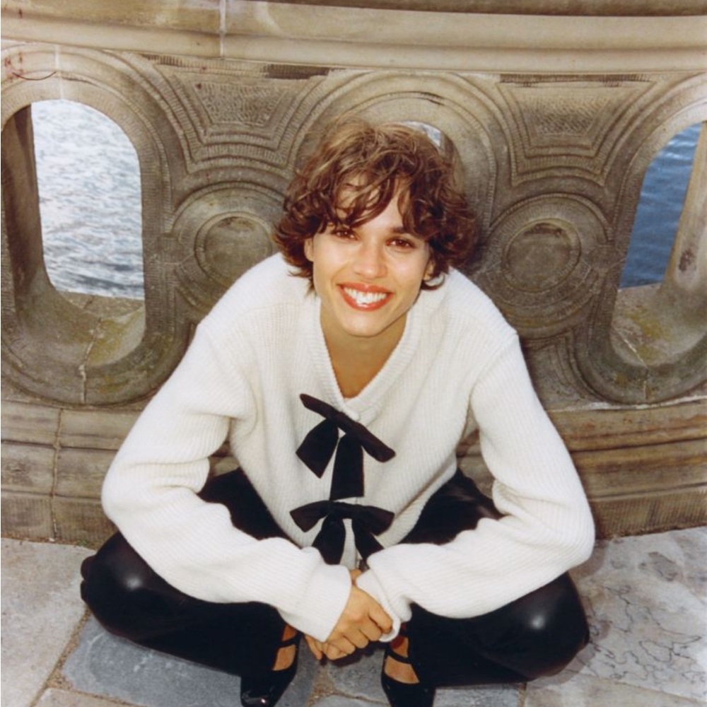 H&M Bow Decorated Cardigan